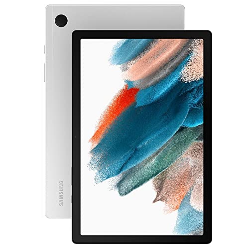 Samsung Galaxy Tab A8 LTE Android Tablet WiFi + LTE, 10.5” LCD Screen, 32GB Storage, Long-Lasting Battery, Samsung Kids Content, Smart Switch, Expandable Memory (Silver)