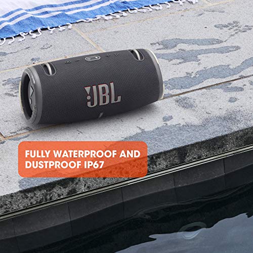 JBL Xtreme 3 - Portable Bluetooth Speaker, Powerful Sound and deep bass, IP67 Waterproof, 15 Hours of Playtime, powerbank, JBL PartyBoost for Multi-Speaker Pairing (Camo)