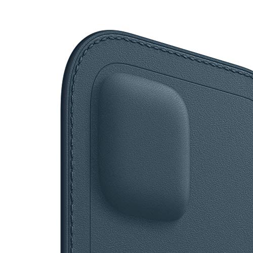 Apple iPhone 12 Pro Max Leather Sleeve with MagSafe - Baltic Blue - AOP3 EVERY THING TECH 