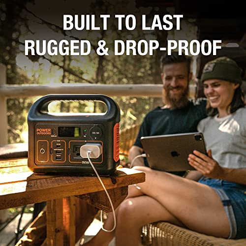 Jackery Portable Power Station Explorer 300, 293Wh Backup Lithium Battery, 110V/300W Pure Sine Wave AC Outlet, Solar Generator (Solar Panel Not Included) for Outdoors Camping Travel Hunting Blackout