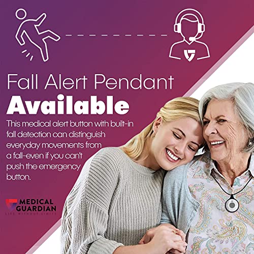 Classic Guardian Medical Alert System by Medical Guardian - Senior Medical Alert, 24/7 Panic Button, 1,300 Feet of Protection, Elderly Assistance Products and Elderly Monitoring for Caregiver