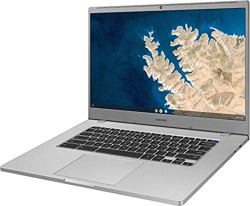 Flagship Samsung 4+ Chromebook 15 Laptop Computer 15.6" FHD 1080P WLED Display Intel Celeron Processor N4000 4GB RAM 128GB eMMC 256GB SD Card Chrome OS (Renewed)