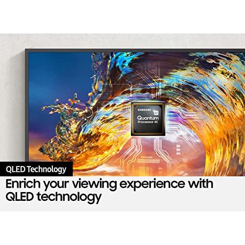 SAMSUNG 85-Inch Class Frame Series - 4K Quantum HDR Smart TV with Alexa Built-in (QN85LS03AAFXZA, 2021 Model)