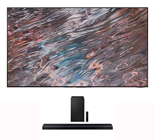 Samsung QN65QN850AFXZA 65" 8K UHD Quantum HDR 32x Smart TV with a Samsung HW-Q700A 3.1.2ch Black Soundbar with Dolby Atmos (2021)