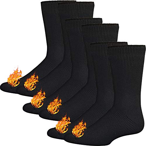 3 Pairs of Thermal Socks For Women and Men, Heat Trapping Warm Winter Socks