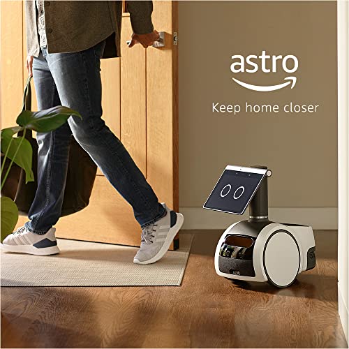 Amazon Astro, Household Robot for Home Monitoring, with Alexa, Includes 6-month Free Trial of Ring Protect Pro