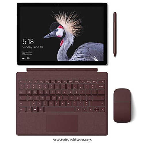 Microsoft Surface Pro FJR-00001 Laptop (Windows 10 Pro, Intel Core M, 12.3" LCD Screen, Storage: 128 GB, RAM: 4 GB) Black