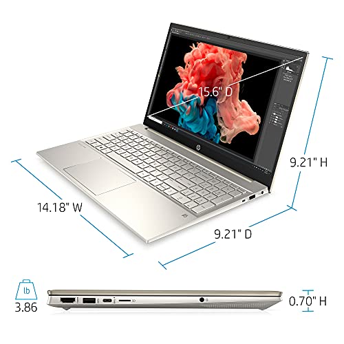 2022 HP Pavilion 15.6" FHD Touchscreen Laptop 11th Gen 4-Core Intel i7-1165G7 32GB DDR4 2TB NVMe SSD Iris Xe Graphics HDMI Webcam WiFi-6 Bluetooth Backlit Keyboard Windows 11 Pro w/ 32GB USB