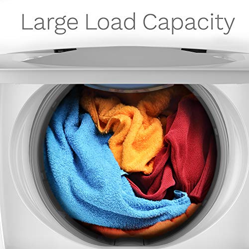 hOmeLabs Portable Washing Machine - 6 Pound Load Capacity, 0.9 Cubic Foot Interior, Top Loading, 5 Wash Cycles, and LED Display - Perfect for Apartments, RVs and Small Space Living