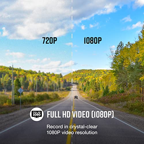 Cobra Smart Dash Cam (SC 100) - Full HD 1080P Resolution, Built-in WiFi & GPS, 140 Degree View, Live Police Alerts, Incident Reports, Emergency MayDay, Drive Smarter App, 8GB SD Card Incl.