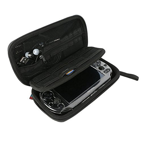 Khanka Hard Travel Case Replacement for Sony Psvita PS Vita 1000 and PSVita Slim (PSV 2000)/PSP PlayStation 3000 Video Console