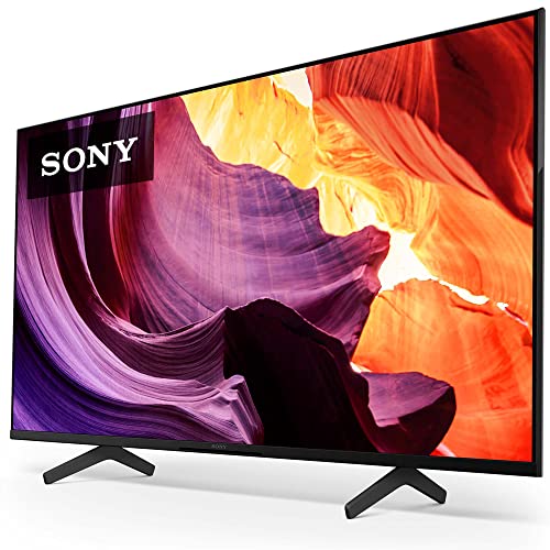 Sony KD65X80K 65" X80K 4K Ultra HD LED Smart TV (2022 Model) Bundle with Premiere Movies Streaming + 37-100 Inch TV Wall Mount + 6-Outlet Surge Adapter + 2X 6FT 4K HDMI 2.0 Cable