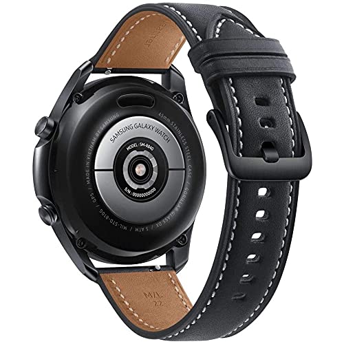 Samsung Galaxy Watch3 2020 Smartwatch (Bluetooth + Wi-Fi + GPS) International Model (Black, 45mm)