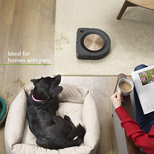 iRobot Roomba S9 (9150) Robot Vacuum- Wi-Fi Connected, Smart Mapping, Powerful Suction, Works with Alexa, Ideal for Pet Hair, Works With Clean Base