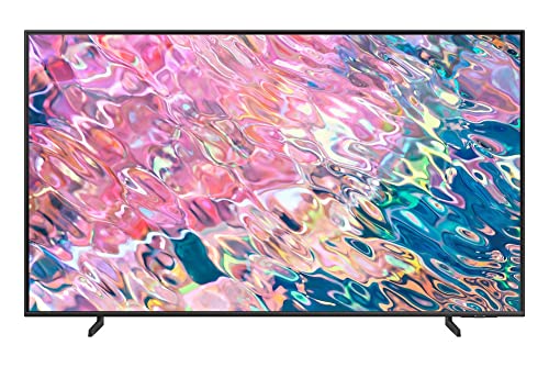 Samsung QN55Q60BAFXZA 55" QLED Quantum HDR 4K Smart TV with a Sanus Systems VLF728-B2 Full Motion Wall Mount (2022)