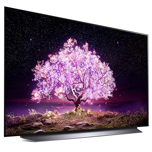 LG OLED77C1PUB 77 Inch 4K Smart OLED TV with AI ThinQ Bundle with Premium 4 YR CPS Enhanced Protection Pack