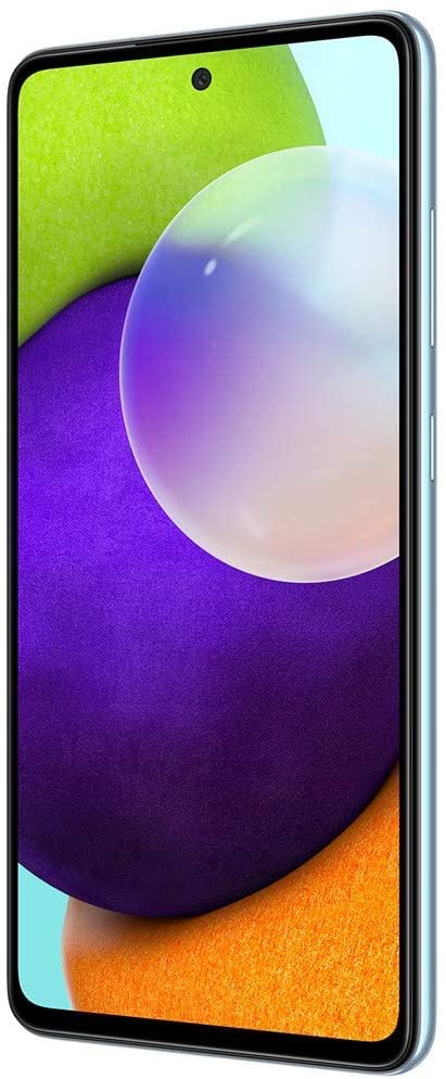 Samsung Galaxy A52 (SM-A525F/DS) Dual SIM,128 GB 4GB RAM, Factory Unlocked GSM, International Version - No Warranty - (Awesome Blue)