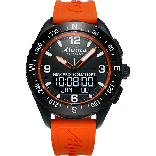 Alpina Smart Watch (Model: AL-283LBO5AQ6), Orange