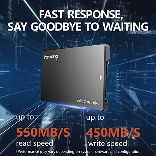 Fanxiang S101 2TB SSD SATA III 6Gb/s 2.5" Internal Solid State Drive, Read Speed up to 550MB/sec, Compatible with Laptop and PC Desktops(Black)