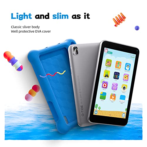 G-TiDE Kids Tablet 7 inch & 8 inch, Android 11 Tablet for Kids, Bigger Battery, 32GB Storage (Up to 128GB), Learn & Play Kids App (Klap), Parental Control, Kid-Proof Case, Screen Protector