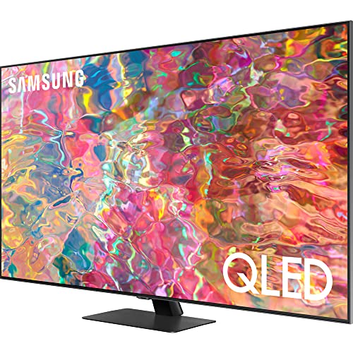 Samsung QN65Q80BAFXZA 65 Inch QLED 4K Smart TV 2022 Bundle with Premium 2 YR CPS Enhanced Protection Pack