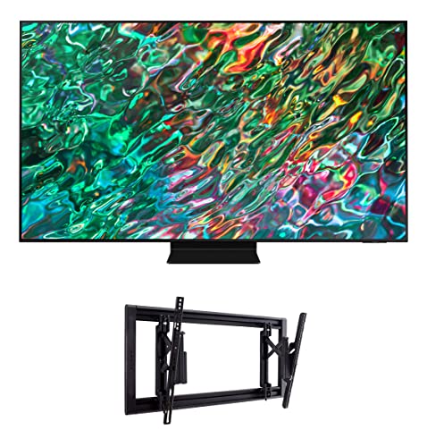 Samsung QN50QN90BAFXZA 50" QLED Quantum Matrix Neo 4K Smart TV with a Sanus VLT7-B2 42"-90" Large Advanced Tilt 4D TV Wall Mount (2022)