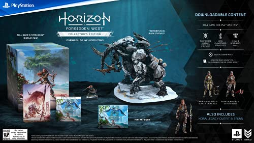 Horizon Forbidden West Collector's Edition - PS4 and PS5 Entitlements