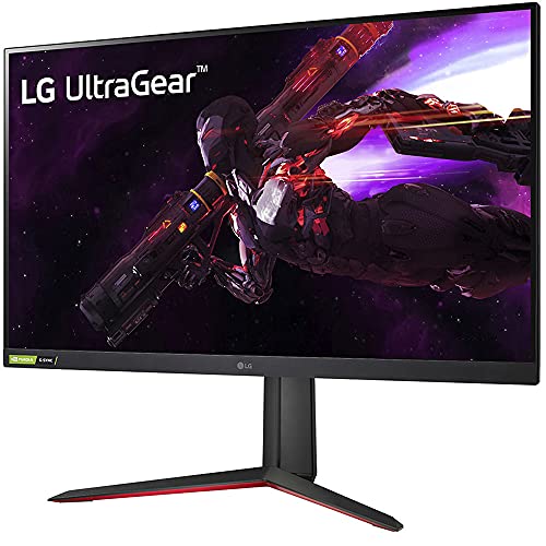 LG 32GP850-B 32 inch Ultragear QHD Nano IPS 165Hz HDR Monitor + G-SYNC Compatibility 2 Pack