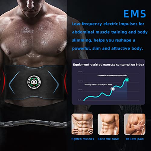 Ab Workout Machine Abdominal Toner Belt Fitness Trainer Equipment for Abdominal Arm & Leg