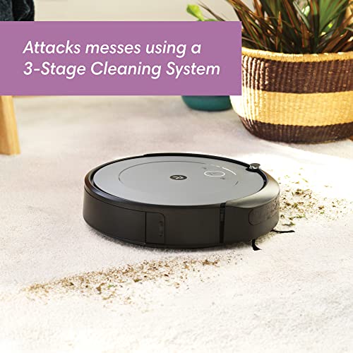 iRobot Roomba i2 (2152) Wi-Fi Connected Robot Vacuum - Navigates in Neat Rows, Compatible with Alexa, Ideal for Pet Hair, Carpets & Hard Floors, Roomba i2