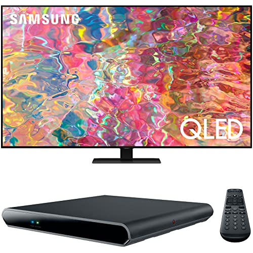 Samsung Q80BA 65 Inch QLED 4K Smart TV (2022) Cord Cutting Bundle with DIRECTV Stream Device Quad-Core 4K Android TV Wireless Streaming Media Player