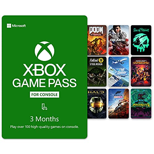 Xbox Game Pass for Console: 3 Month Membership [Digital Code]