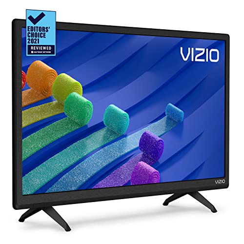 VIZIO 24-inch D-Series 720p Smart TV with Apple AirPlay and Chromecast Built-in, Alexa Compatibility, D24h-J09, 2021 Model