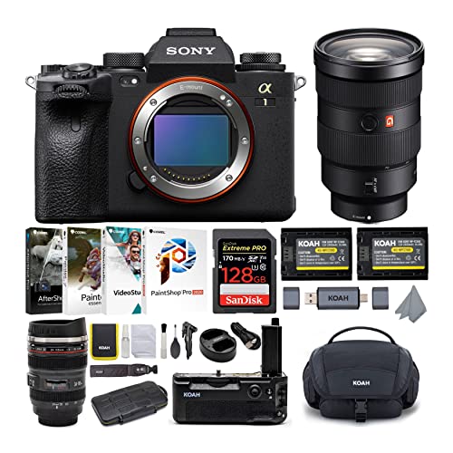 Sony Alpha 1 Mirrorless Digital Camera with SEL2470GM Lens Bundle (10 Items)