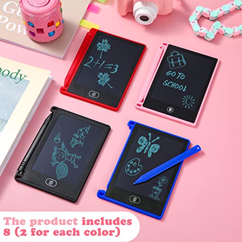 30 Pieces LCD Writing Tablet Mini Electronic Doodle Board 4.72 x 3.54 Inches Graphics Educational Toys Learning Writing Pad Erasable Drawing Pad Reusable Preschool Art Toys for Kids Birthday Favor