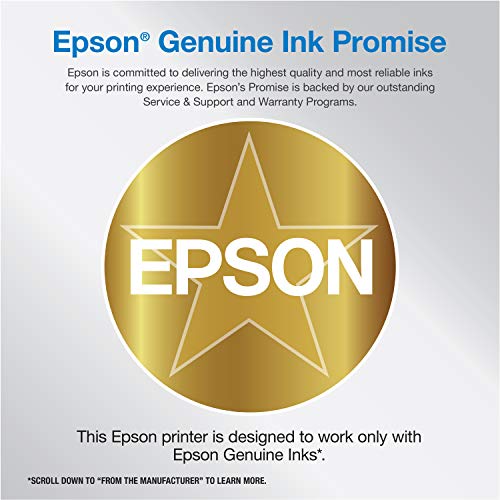 Epson XP-830 Wireless Color Photo Printer with Scanner, Copier & Fax, Amazon Dash Replenishment Ready, C11CE78201, 1