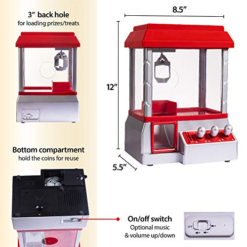 Candy Claw Machine | Toy Claw Machine | Claw Machine | Small Claw Machine | Kids Claw Machine | Mini Claw Game | Claw Game Machine | Claw Machine for Kids | Arcade Claw Machine | Claw Game