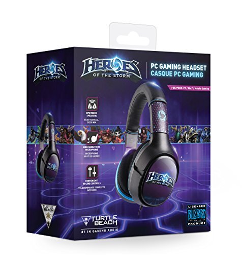 Turtle Beach Ear Force Heroes of the Storm Gaming Headset for PC and Mobile Devices