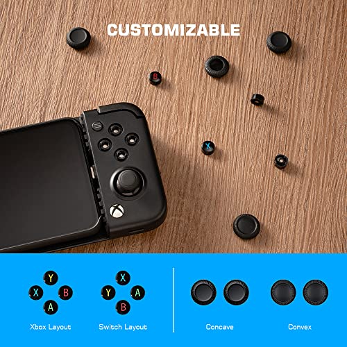 GameSir X2 Pro Mobile Gaming Controller for Android Support Xbox Cloud Gaming, Stadia, Luna, Android Controller with Mappable Back Buttons, Detachable ABXY Buttons [1 Month Xbox Game Pass Ultimate]