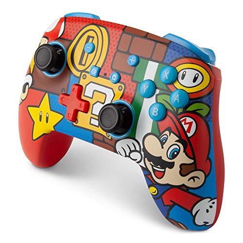 PowerA Enhanced Wireless Controller for Nintendo Switch - Mario Pop (Only at Amazon)