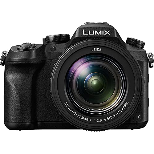 Panasonic Lumix DMC-FZ2500 Digital Camera - 128GB - Memory Card Wallet - Reader - Battery x2-72" Tripod - Case