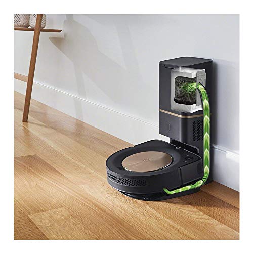 iRobot Roomba S9+ Wi-Fi Connected Robot Vacuum with Extra Clean Base Automatic Dirt Disposal Bundle (2 Items)
