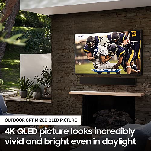 SAMSUNG 55-inch Class QLED 4K UHD The Terrace Series Outdoor Direct Full Array 16x Quantum HDR 32x, Weatherproof, Wide Viewing Angle, Smart TV with Alexa Built-in (QN55LST7TAFXZA, 2020 Model)