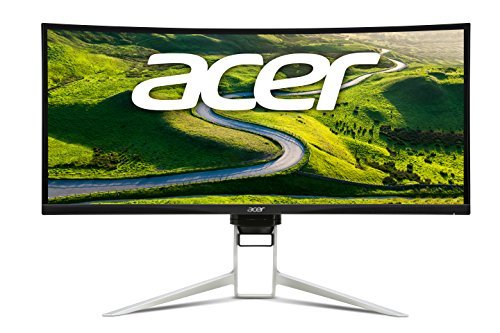 Acer Gaming Monitor 37.5" Ultra Wide Curved XR382CQK bmijqphuzx 3840 x 1600 1ms Response Time AMD FREESYNC Technology (Display, HDMI & MHL Ports)