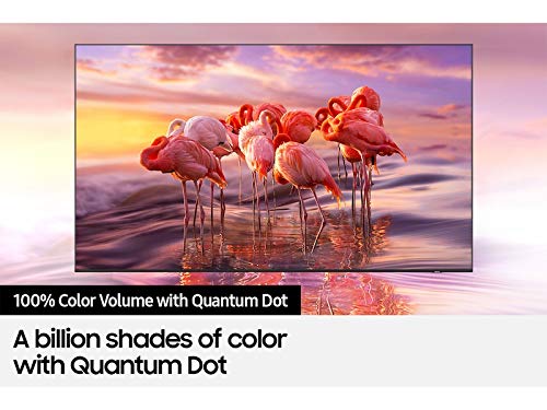 SAMSUNG 43-Inch Class QLED Q6 Series - 4K UHD Dual LED Quantum HDR Smart TV with Alexa Built-in (QN43Q6D, 2021 Model)