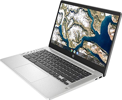 HP 14" FHD (1920 x 1080) Anti-Glare WLED-Backlit Chromebook Laptop, Intel Celeron N4000, 4GB DDR4, 32GB eMMC, Wi-Fi 5 (2x2), Bluetooth, HD Webcam, Media Card Reader, USB-C, Chrome OS