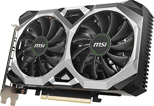 MSI Gaming GeForce RTX 2060 Super 8GB GDRR6 256-Bit HDMI/DP G-Sync Turing Architecture Overclocked Graphics Card (RTX 2060 Super VENTUS GP OC) (RTX 2060 Super Ventus GP OC)