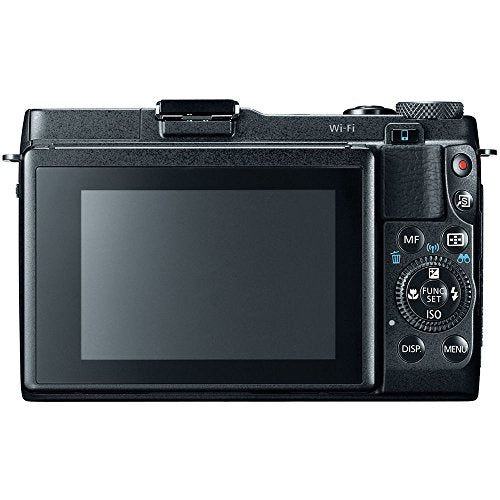 Canon PowerShot G1 X Mark II Digital Camera (9167B001), 64GB Memory Card, NB13L Battery, Charger, Card Reader, Corel Photo Software, HDMI Cable, Case, Flex Tripod, Hand Strap + More