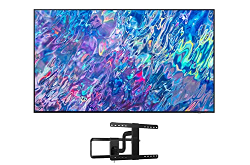 Samsung QN55QN85BAFXZA 55" 4K Neo QLED UHD Smart TV in Titan Black with a Sanus VLF525-B1 Full-Motion Premium Series Mount for 50"-82" Flat Screen TV's (2022)