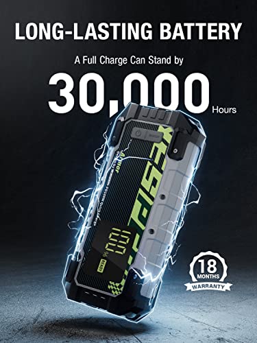 YESPER Car Jump Starter, 3000A Peak 20000mAh Portable Battery Jump Starter 12V Lithium Battery Booster Pack (Up to 10.0L Gas or 8.0L Diesel Engine, 60 Times) Jumper Box with PD100W